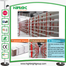 Rayonnage de stockage léger d&#39;entrepôt